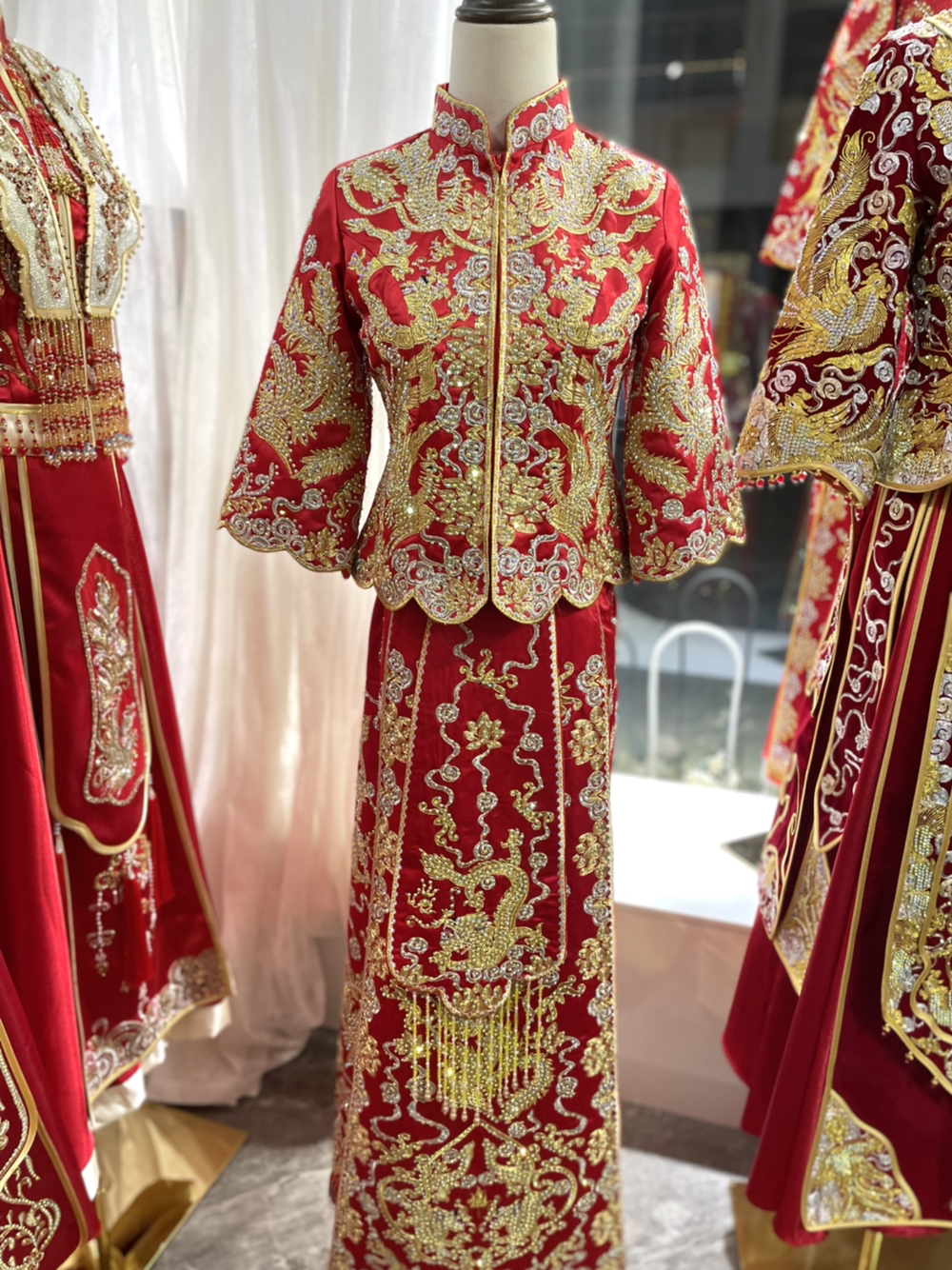 潮汕新娘出门嫁衣化妆套餐