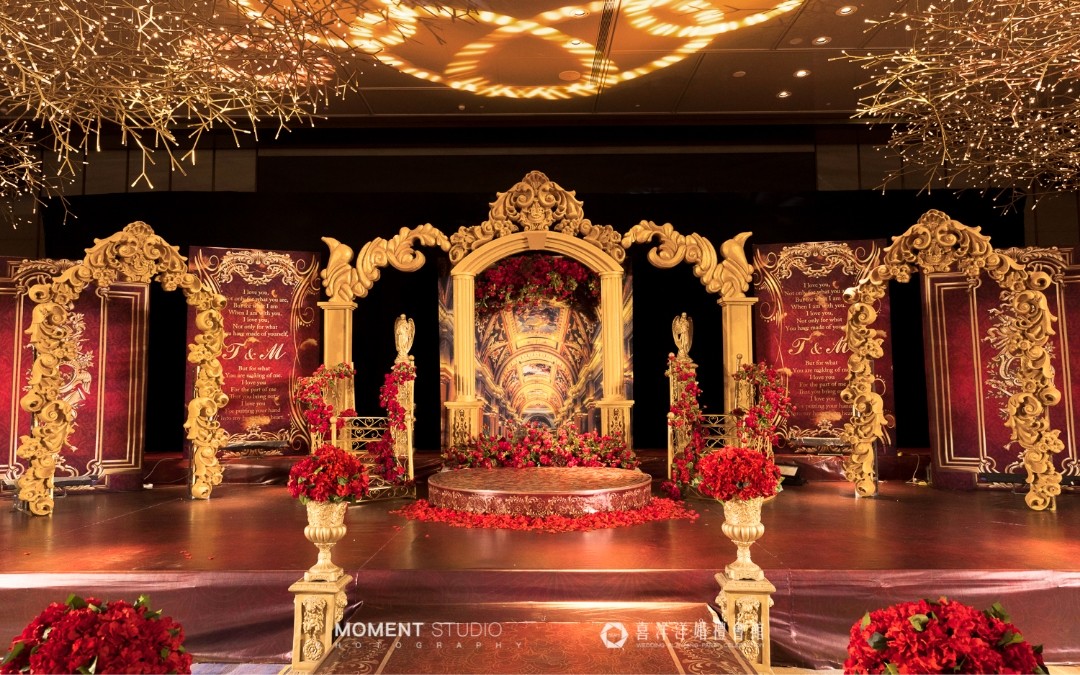 红金色系高端定制 | 3D效果图 | 