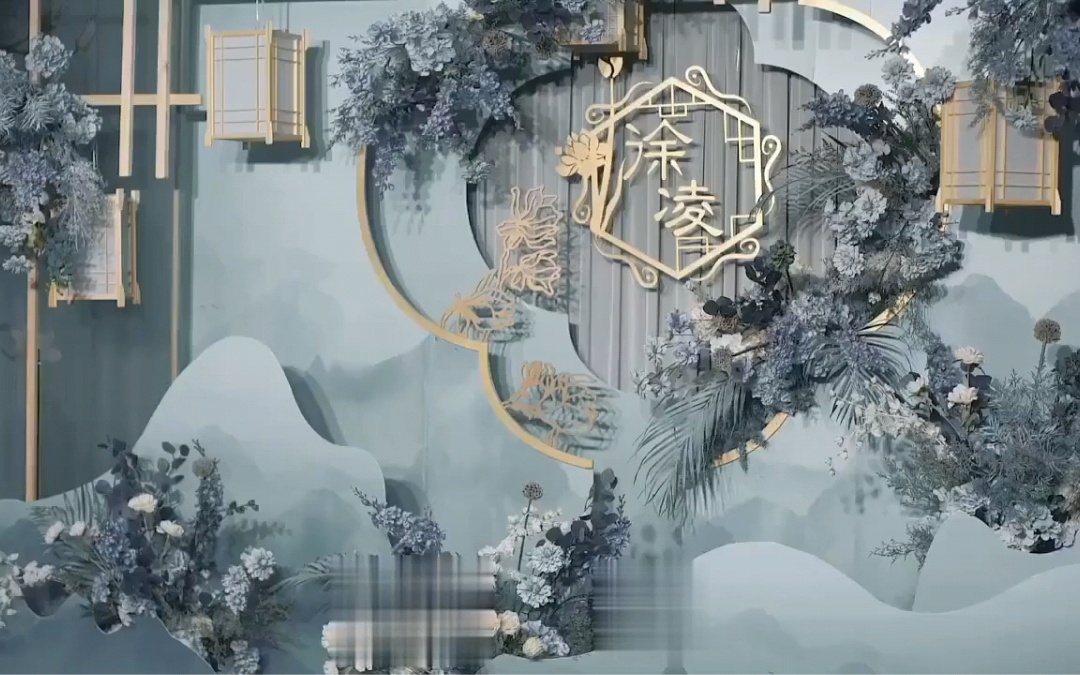 天青色中式婚禮——天青色等煙雨，而我在等你