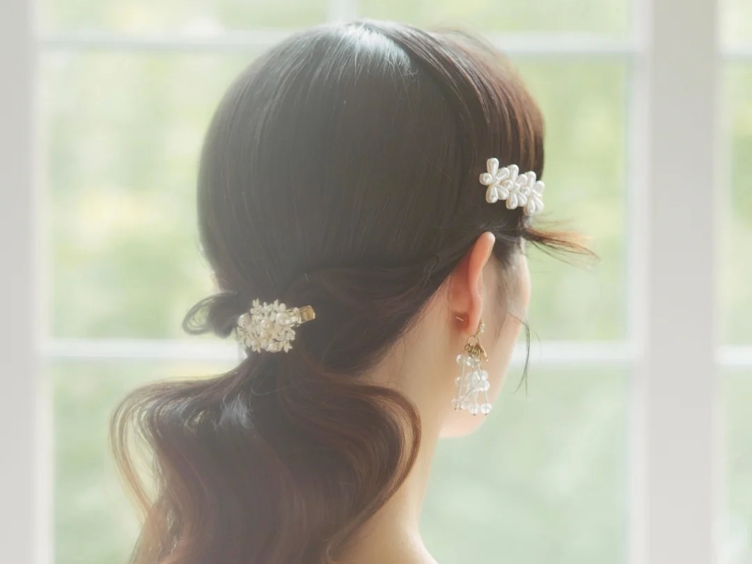 资深档全程跟妆2造型唯美简约妆容送亲友妆