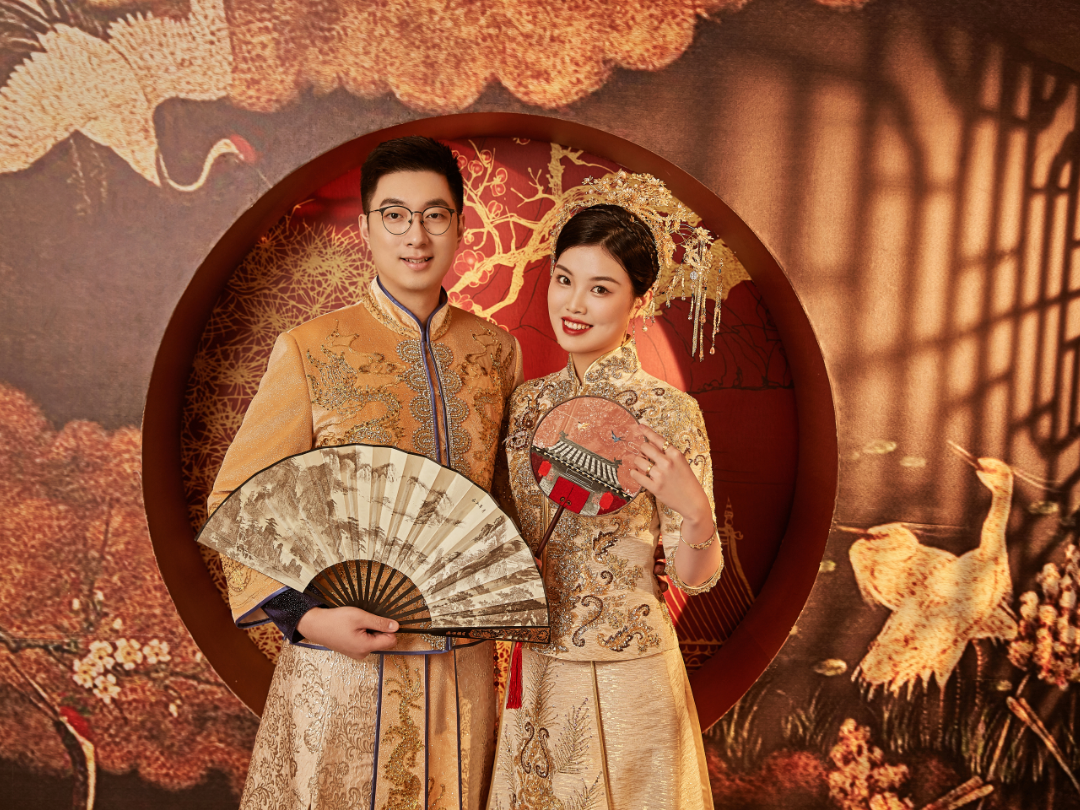 #新婚大吉 喝王老吉#和红罐王老吉超配的贵气婚纱照|经验分享