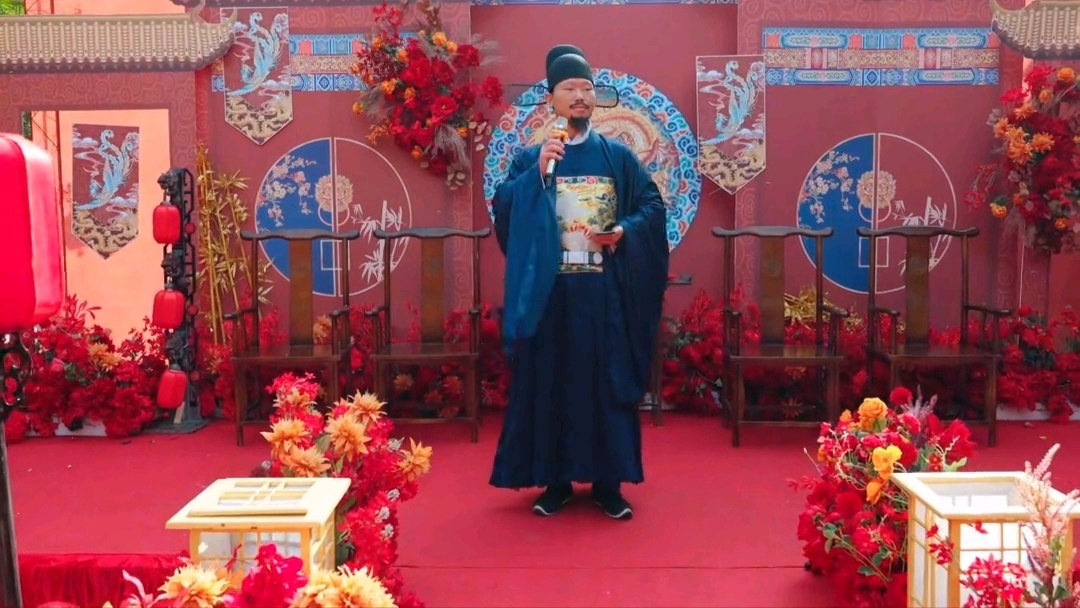 司仪一开口，仪式感拉满