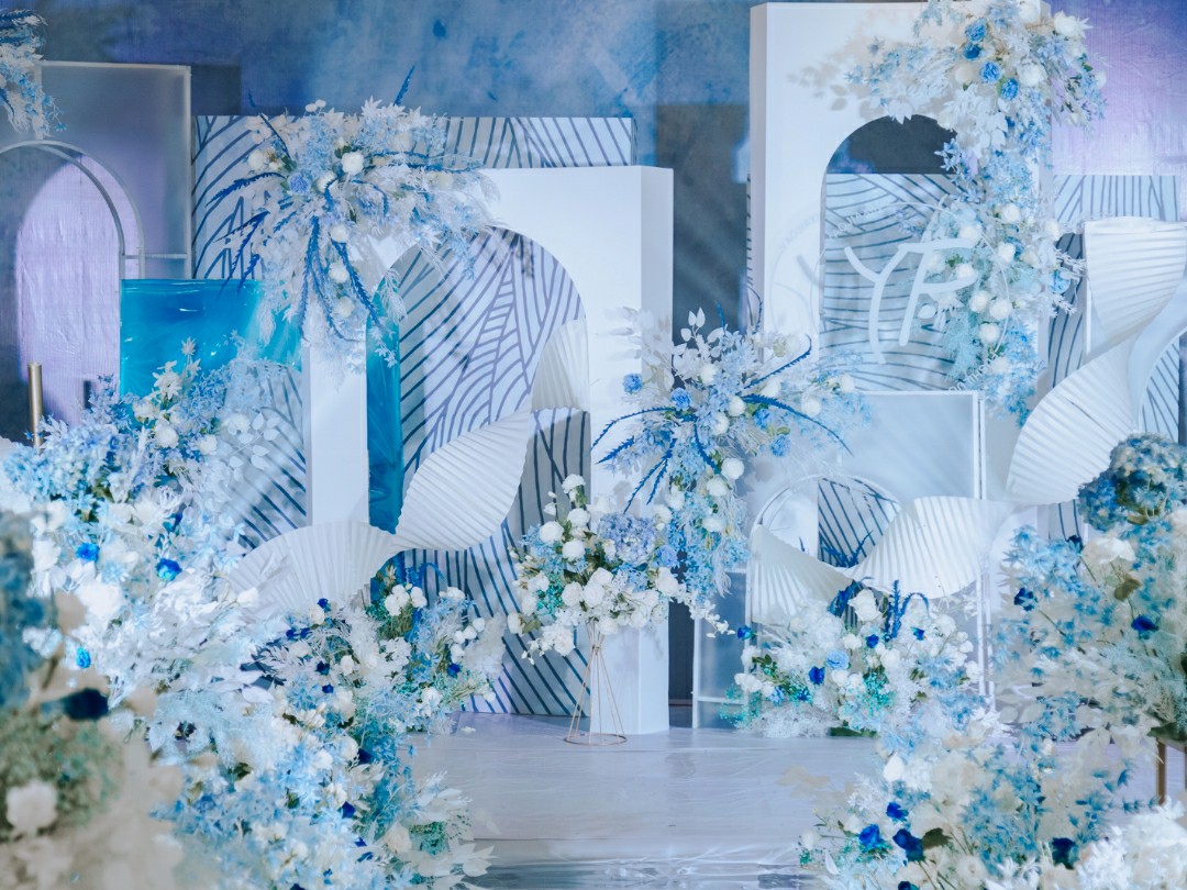 奉节幸福里婚礼--蓝色系唯美大气婚礼