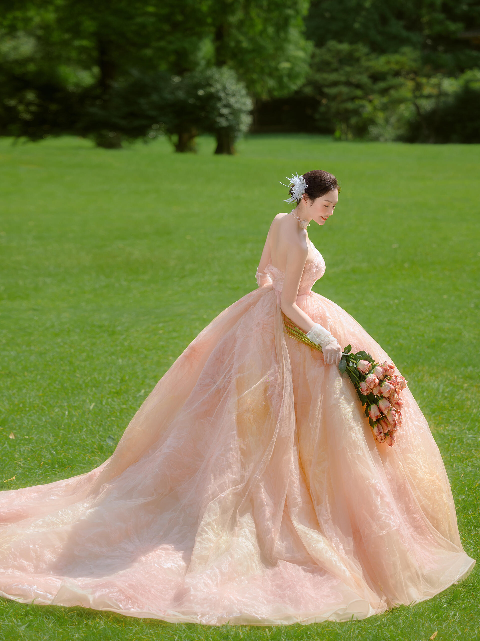 森系蓝纱｜把童话穿在身上｜美到窒息！