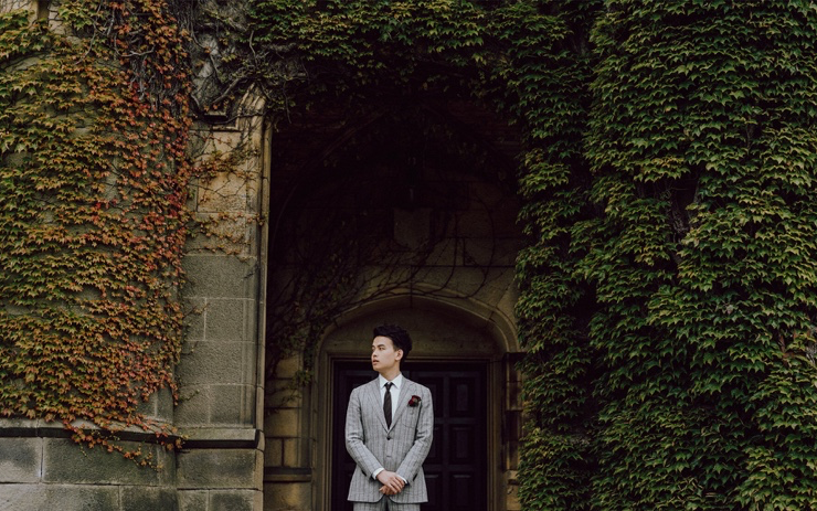 英国古堡婚礼之关于新郎的瞬间