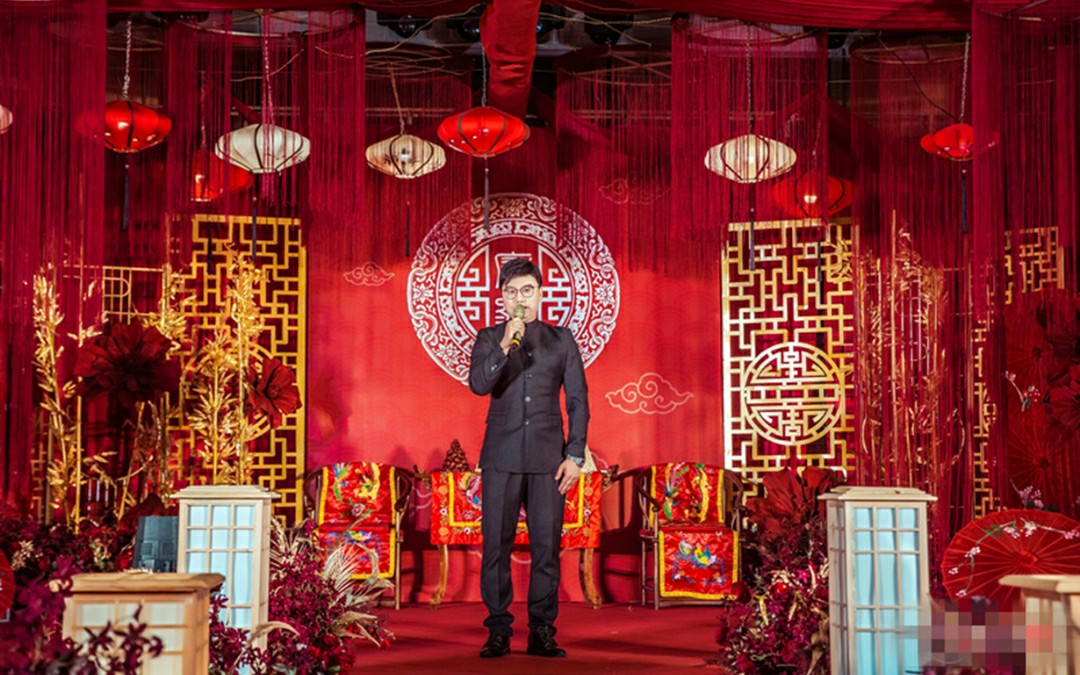 纯正中式婚礼 锦绣华章 荣耀绽放