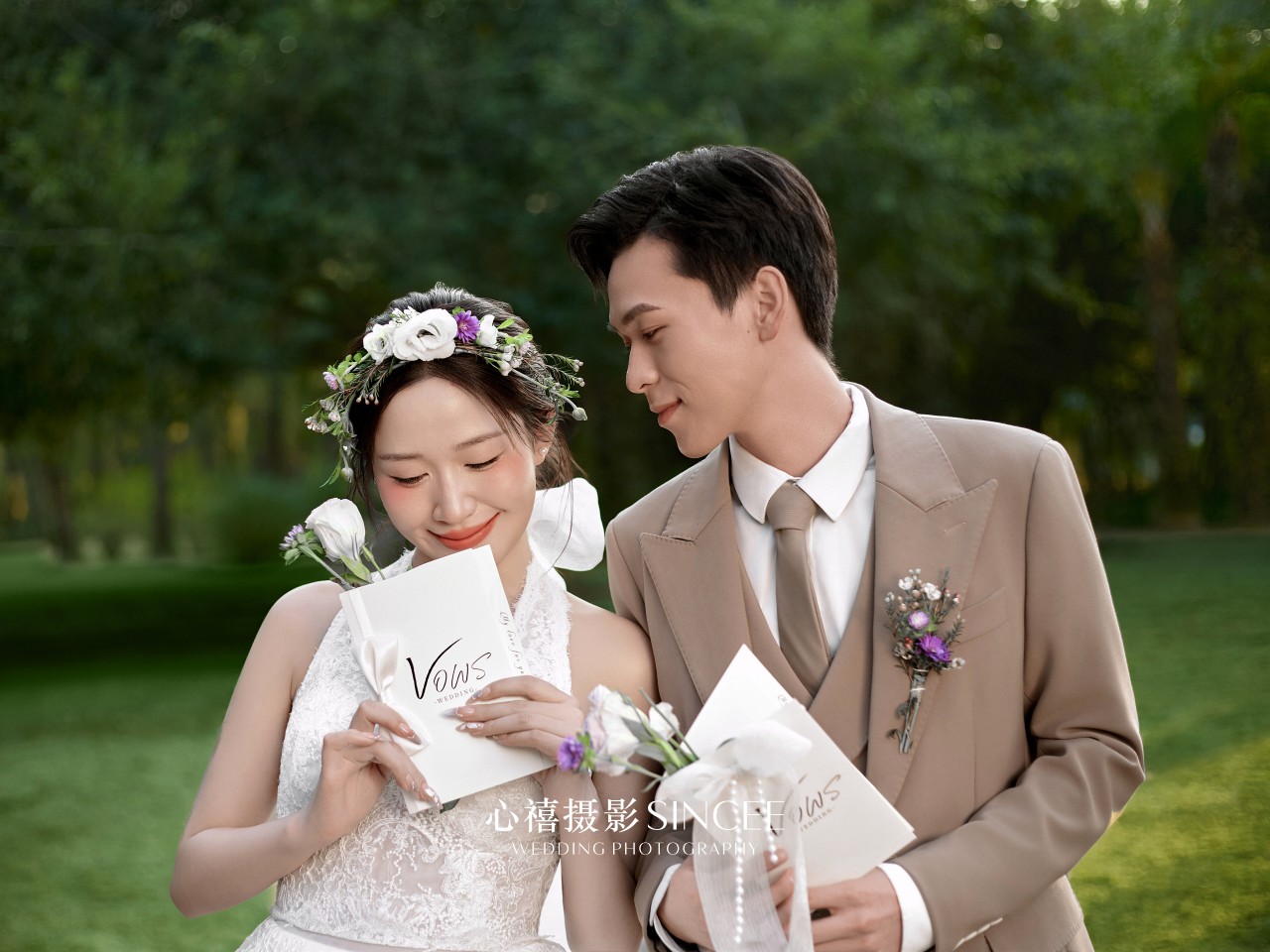 漫步林间，邂逅梦幻森系鱼尾恋曲👰‍♀️