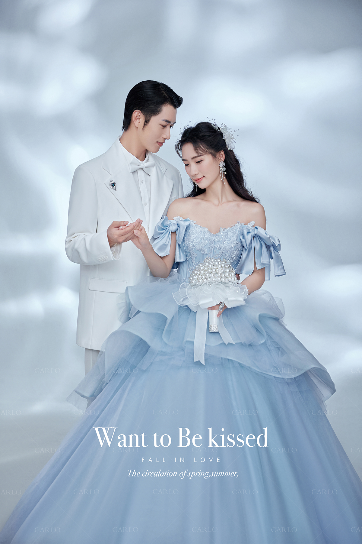 卡洛婚纱摄影【室内水波纹】