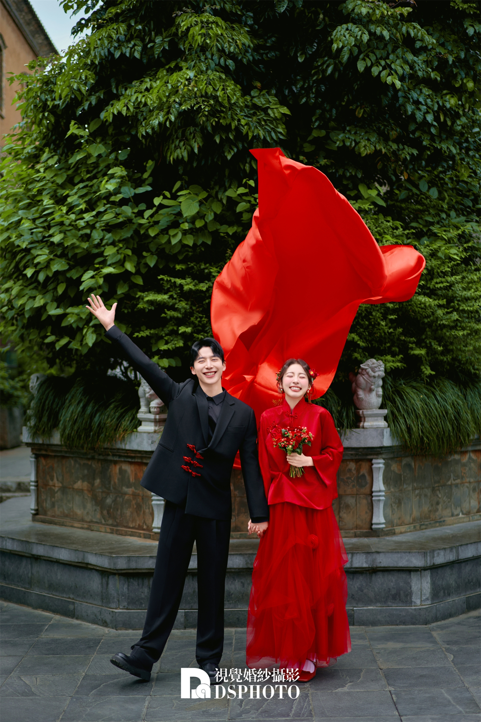 喜嫁风婚纱照天花板｜持证撒糖的我们甜过偶像剧！