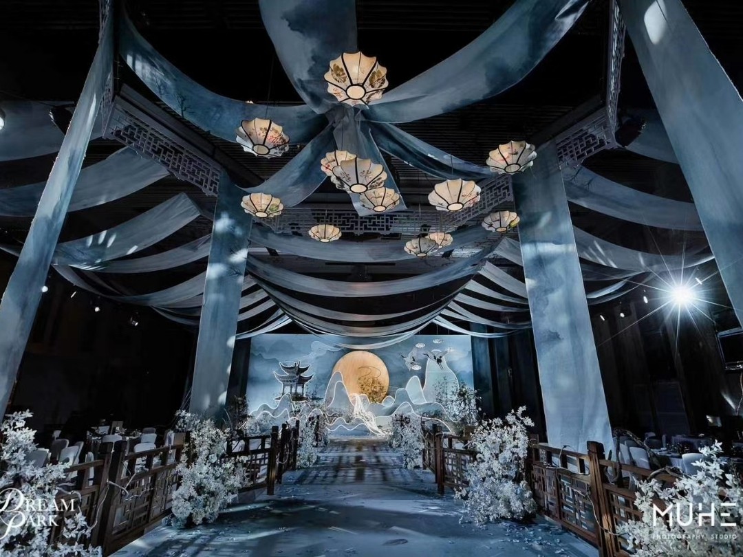 匠谱婚礼 | 超大气撞色新中式婚礼