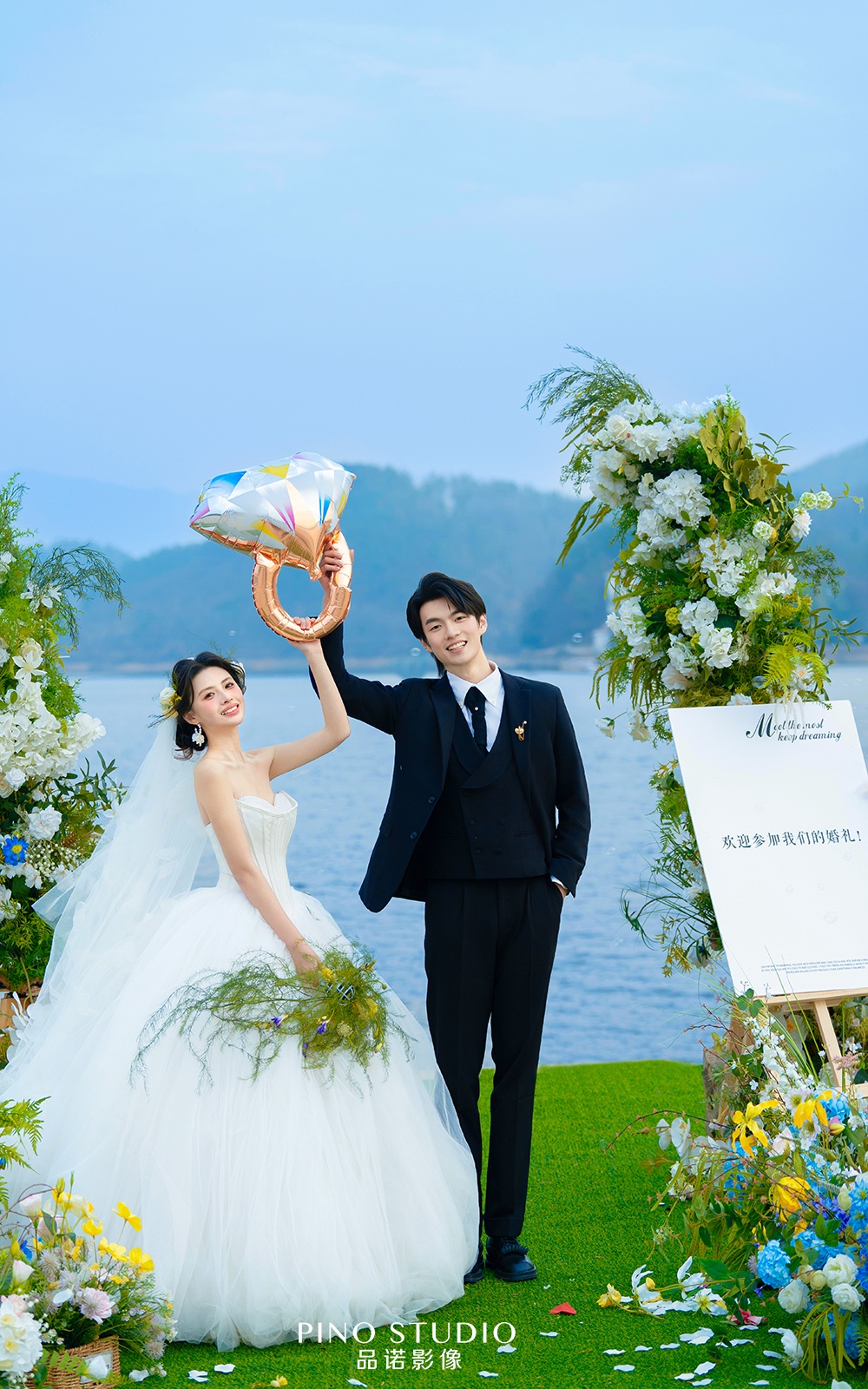 奔赴一场梦想中的婚礼 让大自然见证的爱情💑