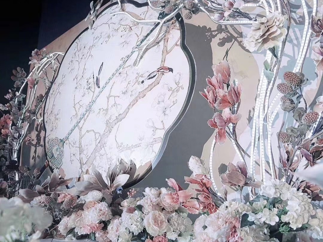 雾霾蓝|超浪漫创意|新中式风格婚礼