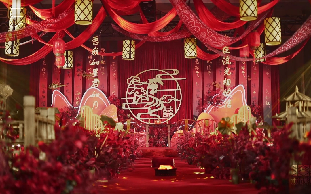 【良辰婚禮】紅金大氣中式婚禮