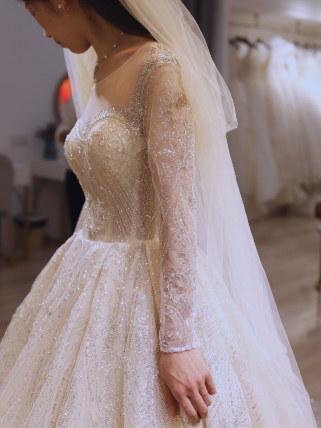 轻奢宫廷风婚纱+秀禾+敬酒服