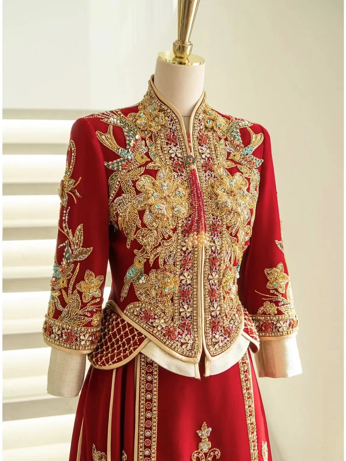 【DR蒂尔婚纱】丝绒秀禾服