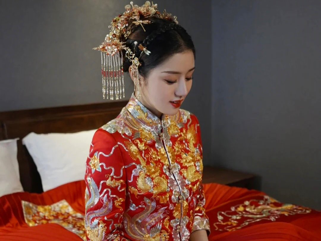 高级私人定制新娘造型+妈妈妆