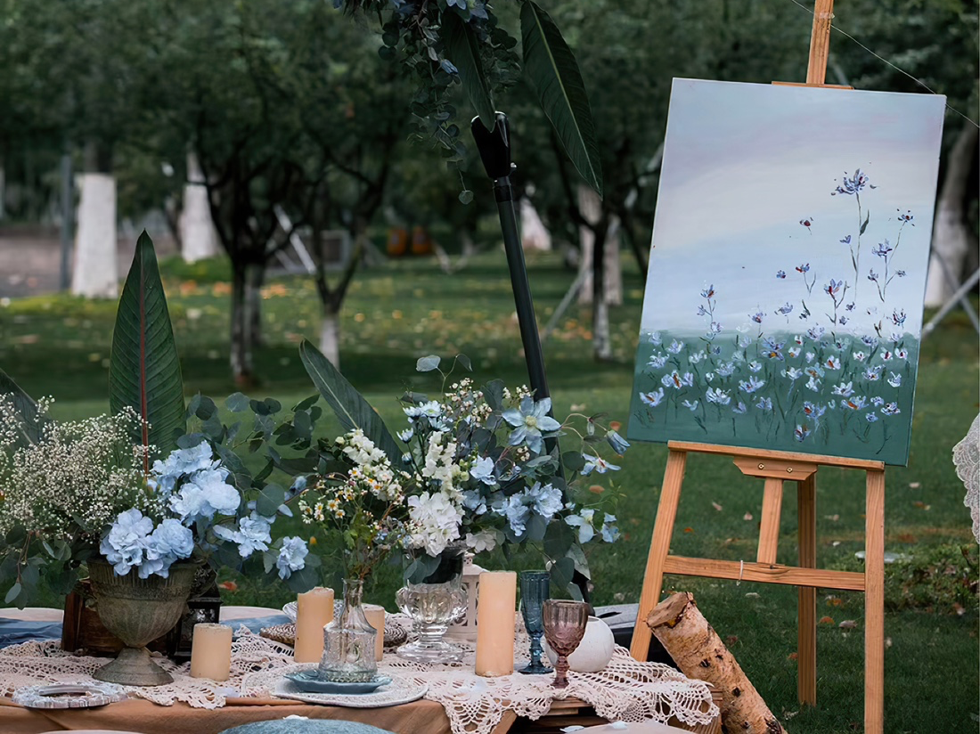 法式户外婚礼丨草坪婚礼       