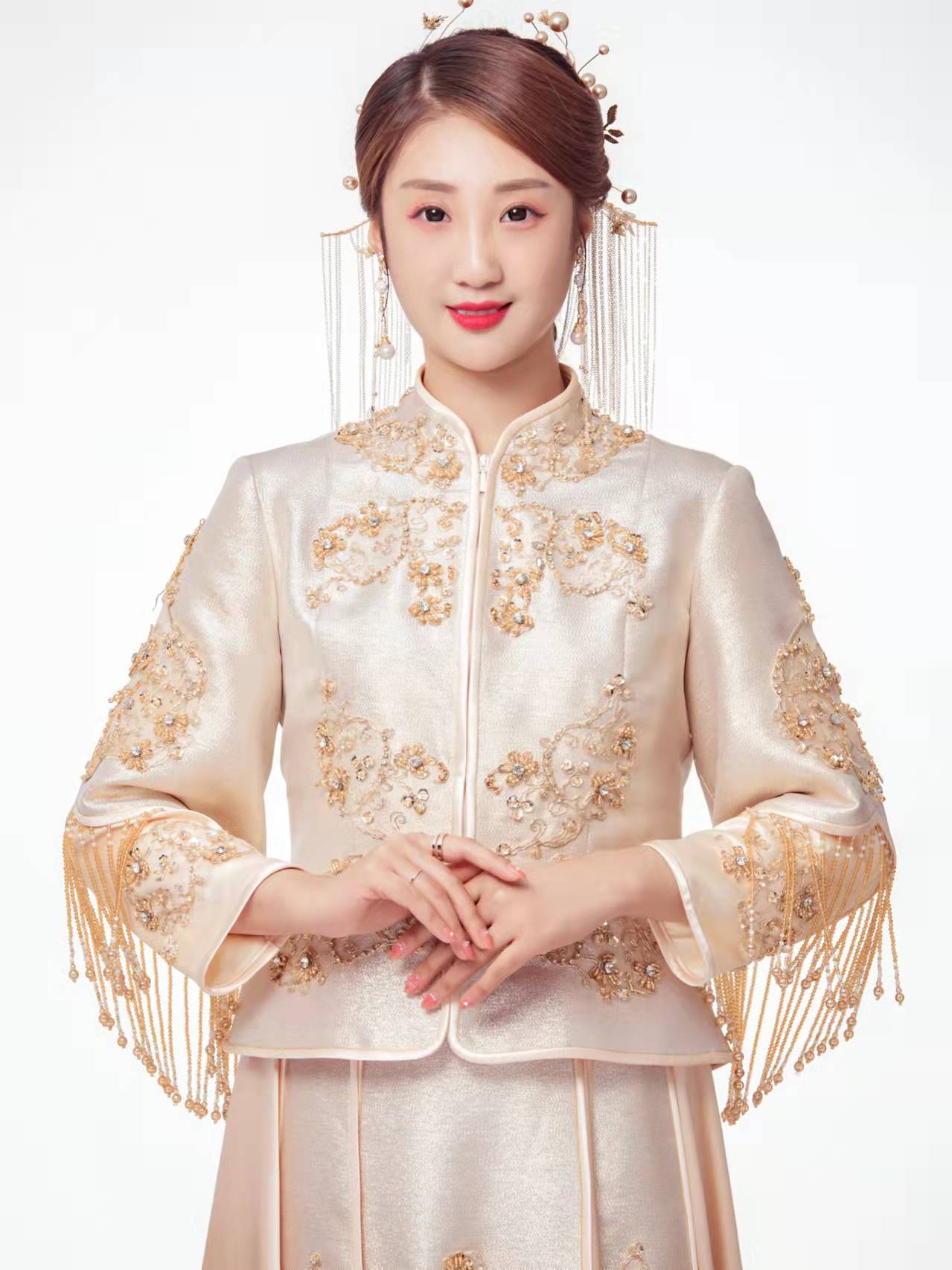 温暖甜美中式造型