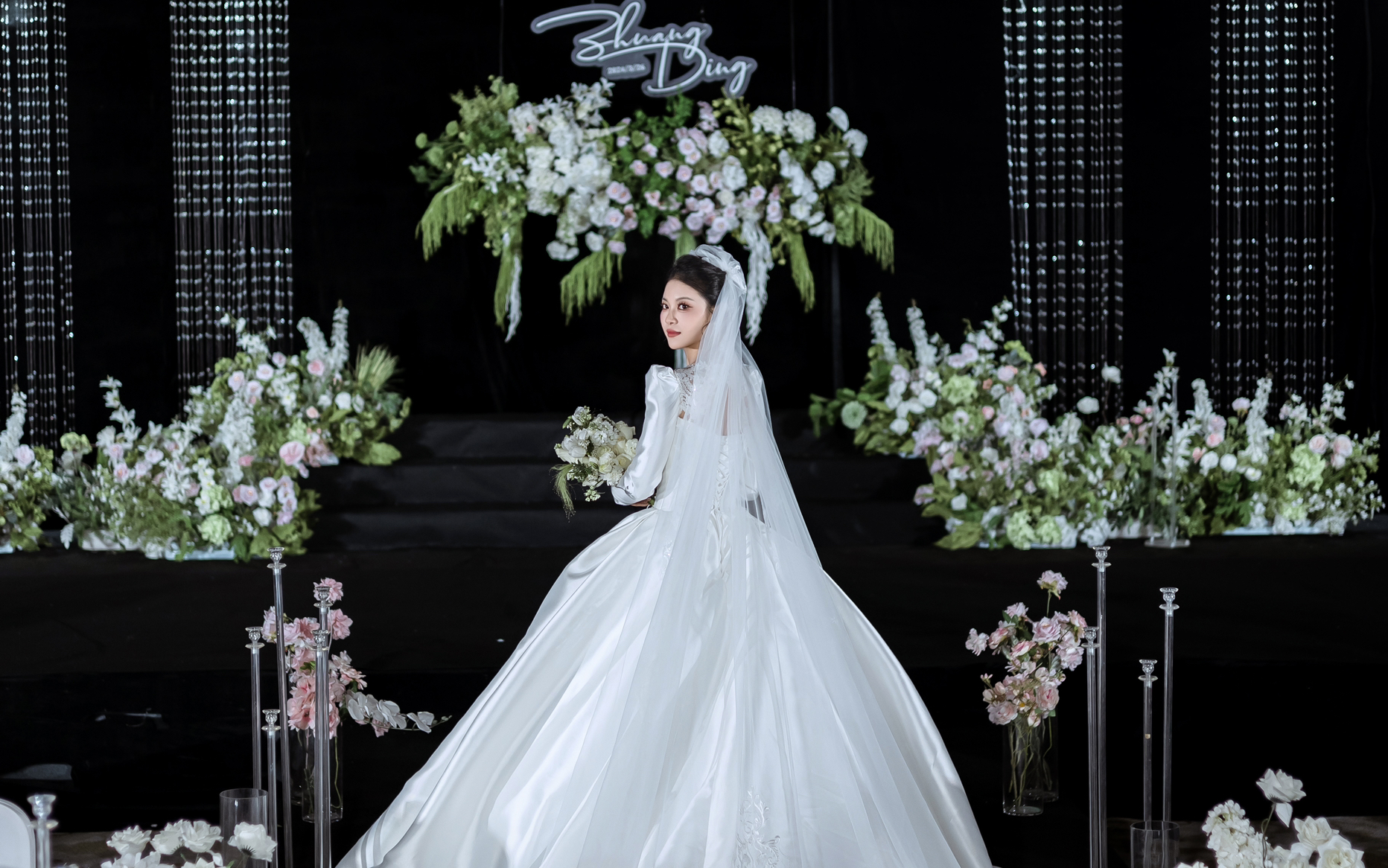 超美的韩式水晶婚礼