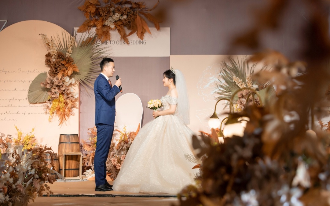 久久婚禮～暖暖的焦糖色香檳色