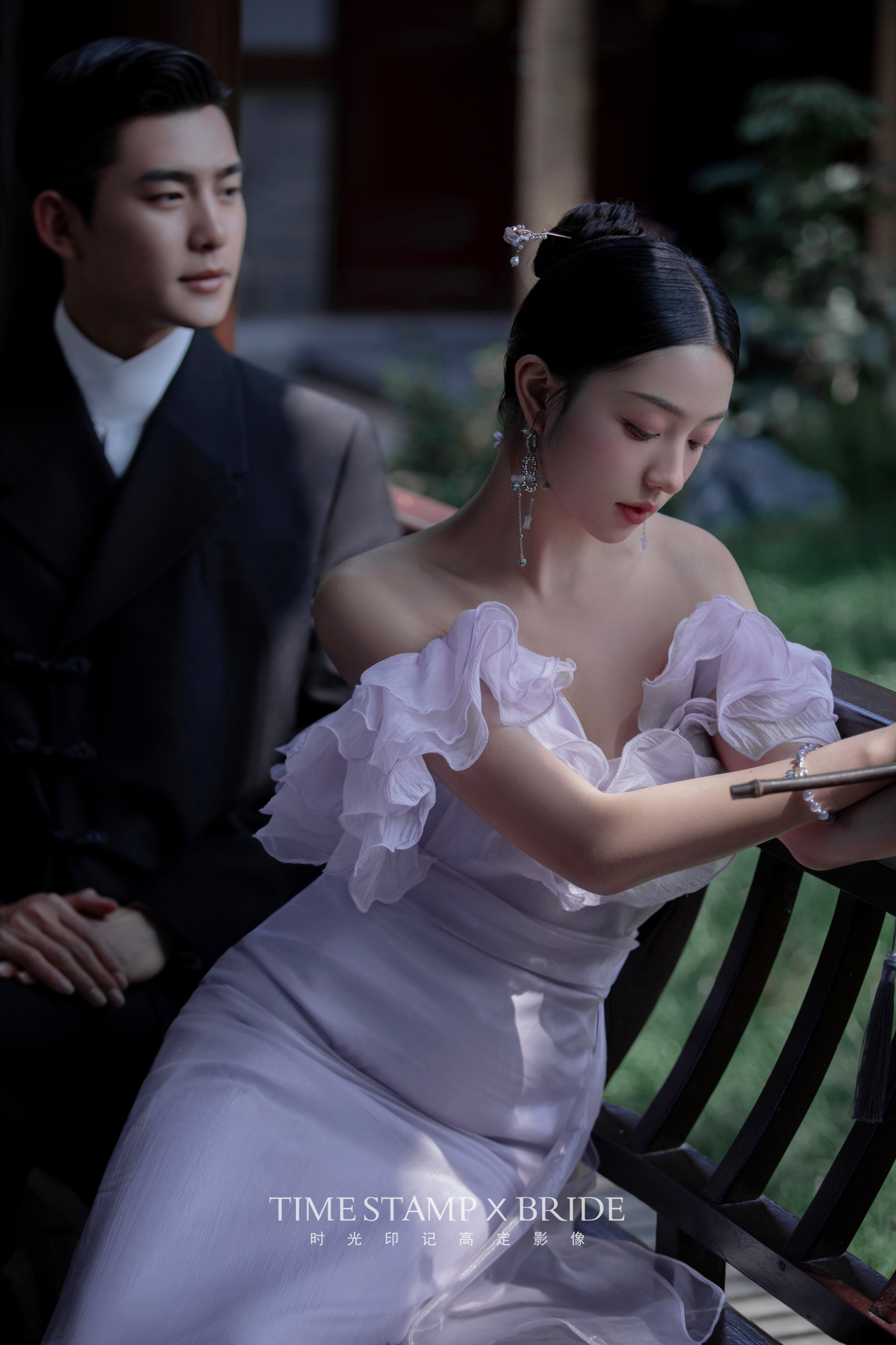 东方高级美学婚纱照，园林风新中式婚纱照！