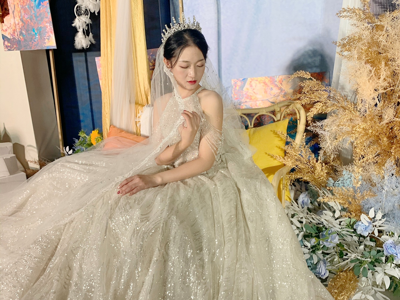 【Jenny造型】简约唯美韩式新娘资深化妆师全程