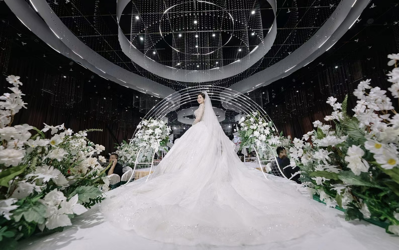 【艾薇婷】梦幻水晶主题ins风韩式婚礼