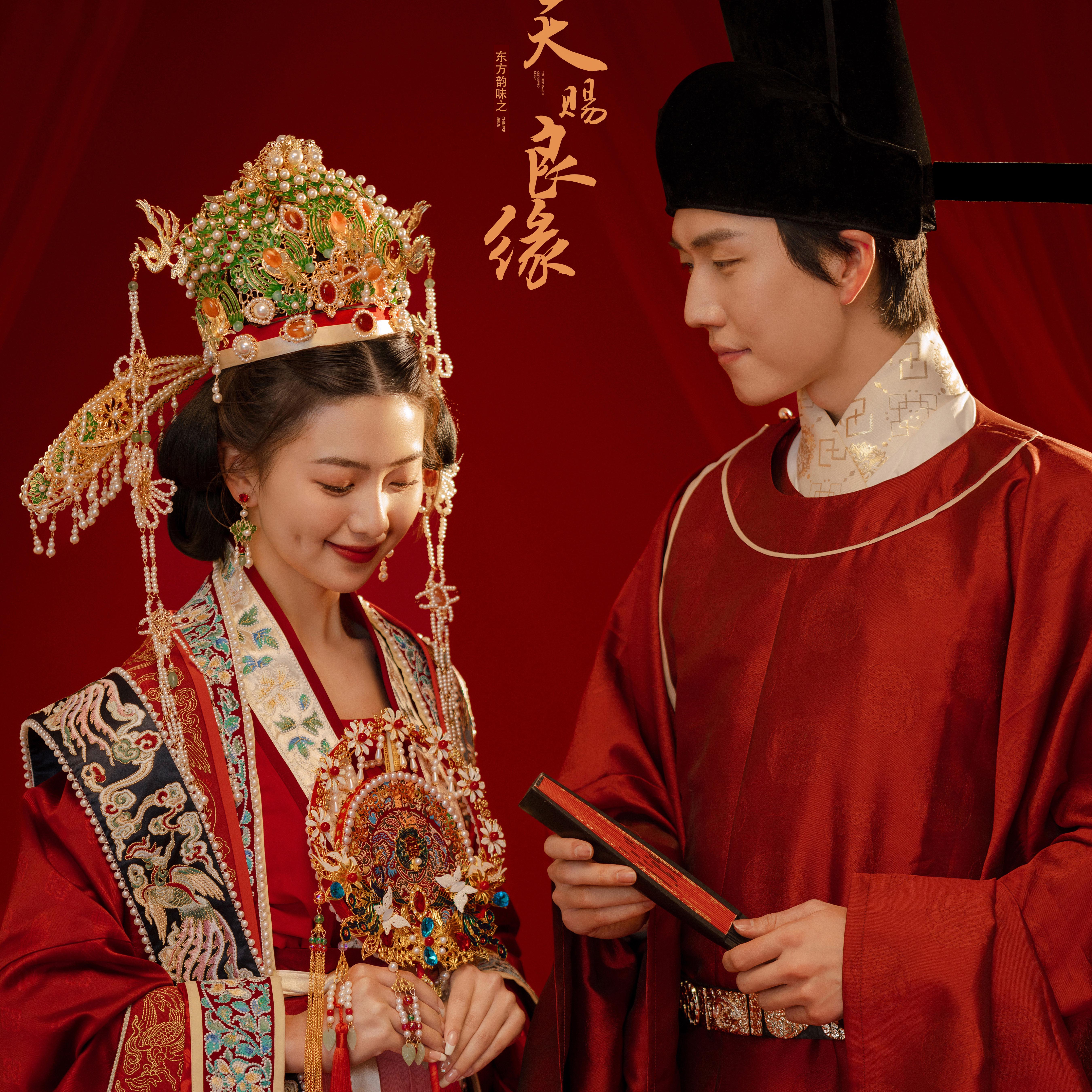 【中式美學(xué)】銷量上萬，咨詢即送定制對戒。