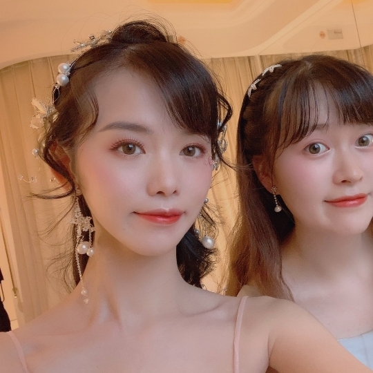 2020.10.12新娘迎宾造型手机实拍