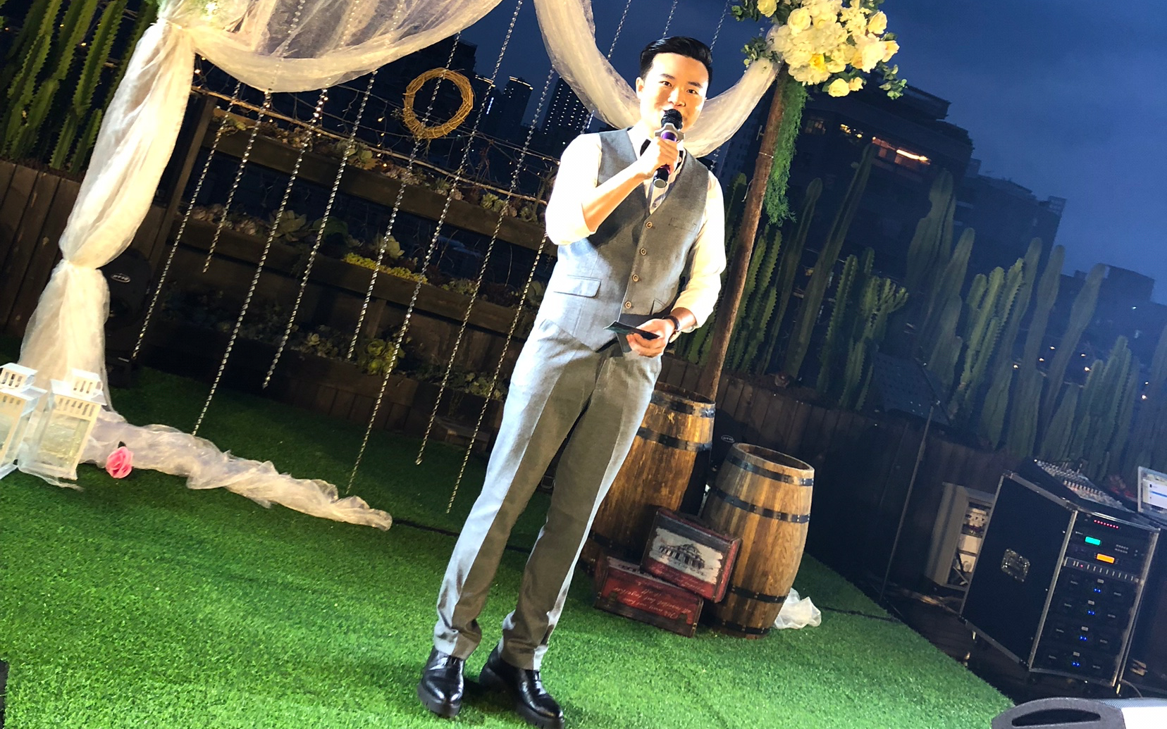 金虎流程策划+彩排+音乐+DJ/游戏互动+唱歌