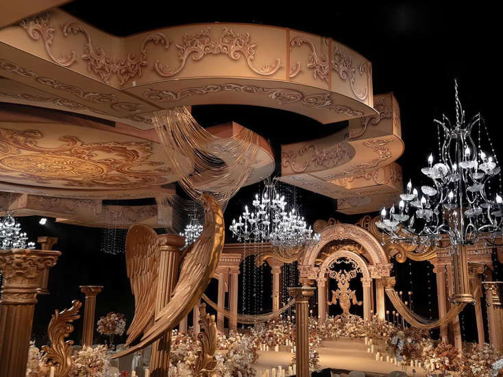 黑金色欧式婚礼