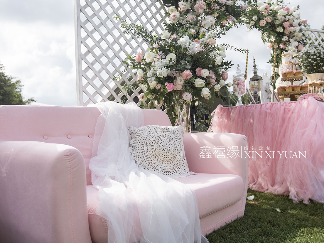 鑫禧缘婚礼定制｜超值户外小清新田园婚礼