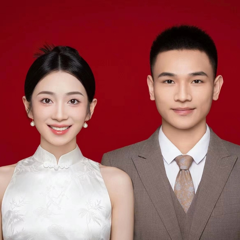 結(jié)婚登記照