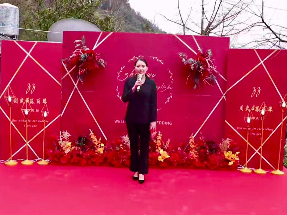 特價款紅色浪漫系婚禮布置