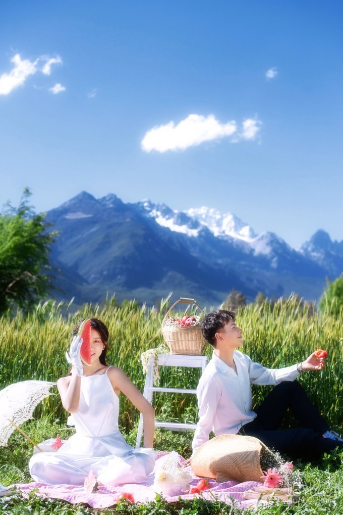 秒变童话公主，丽江旅拍美到犯规