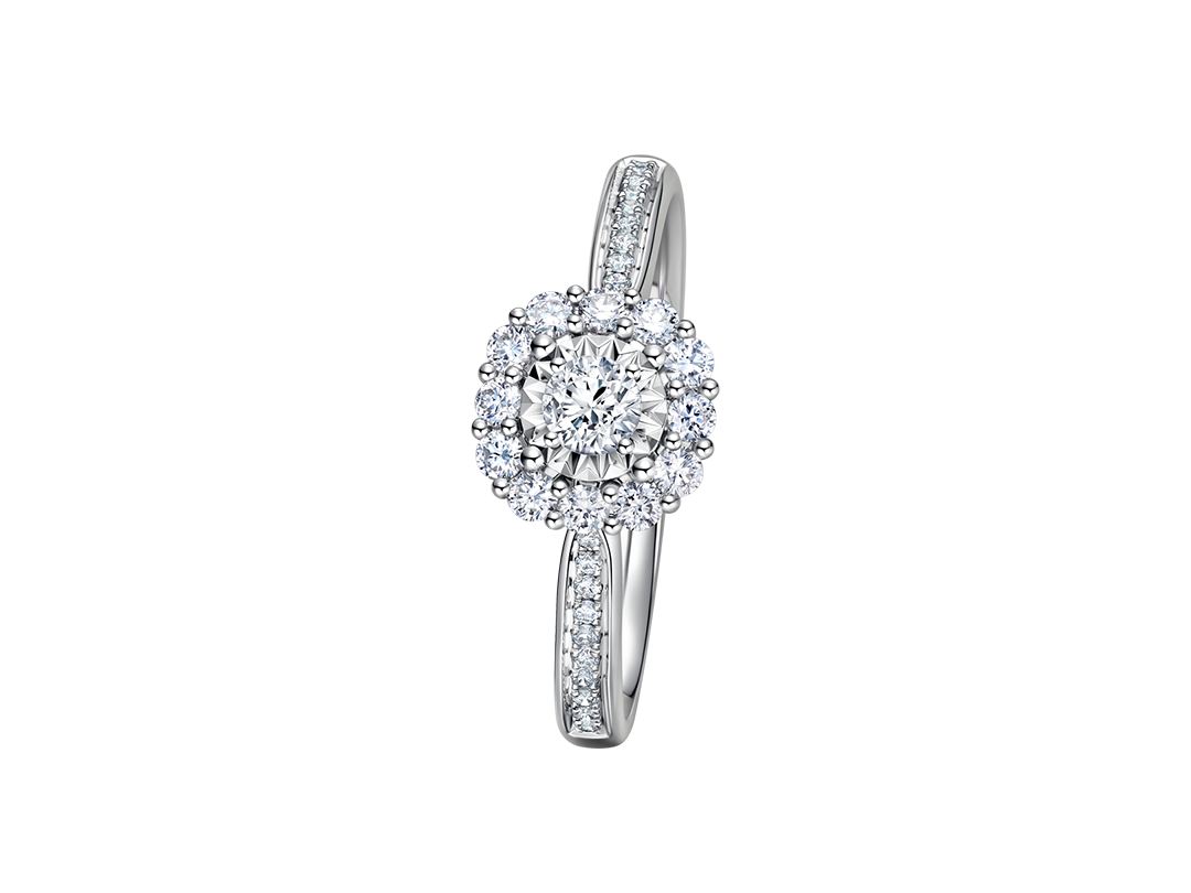 DR爱的悸动钻石戒指求婚钻戒WJ0192