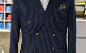【精英绅士】进口羊毛西装高定 + 送衬衣+送领带