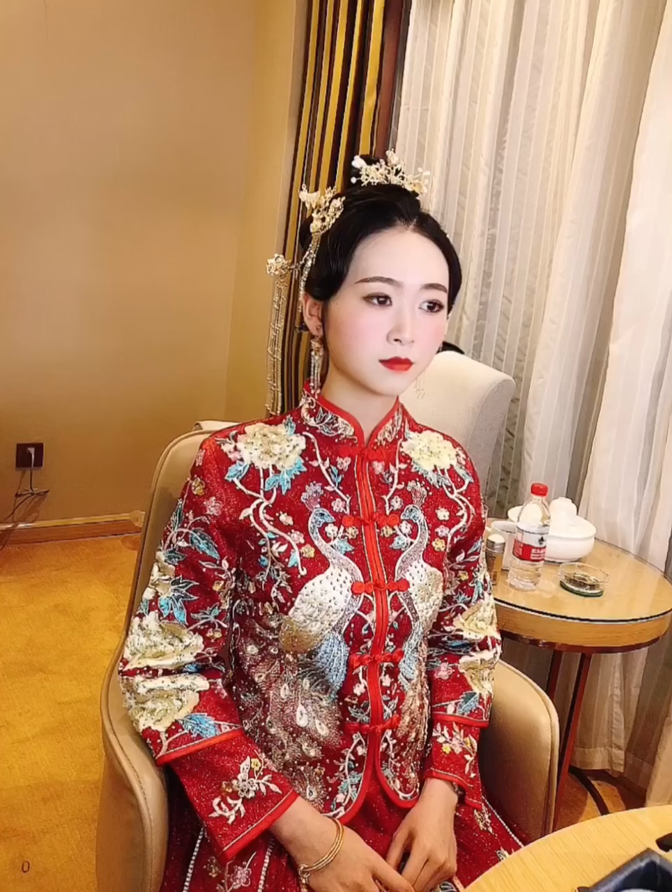 凌晨前新娘妆上门过门妆+造型