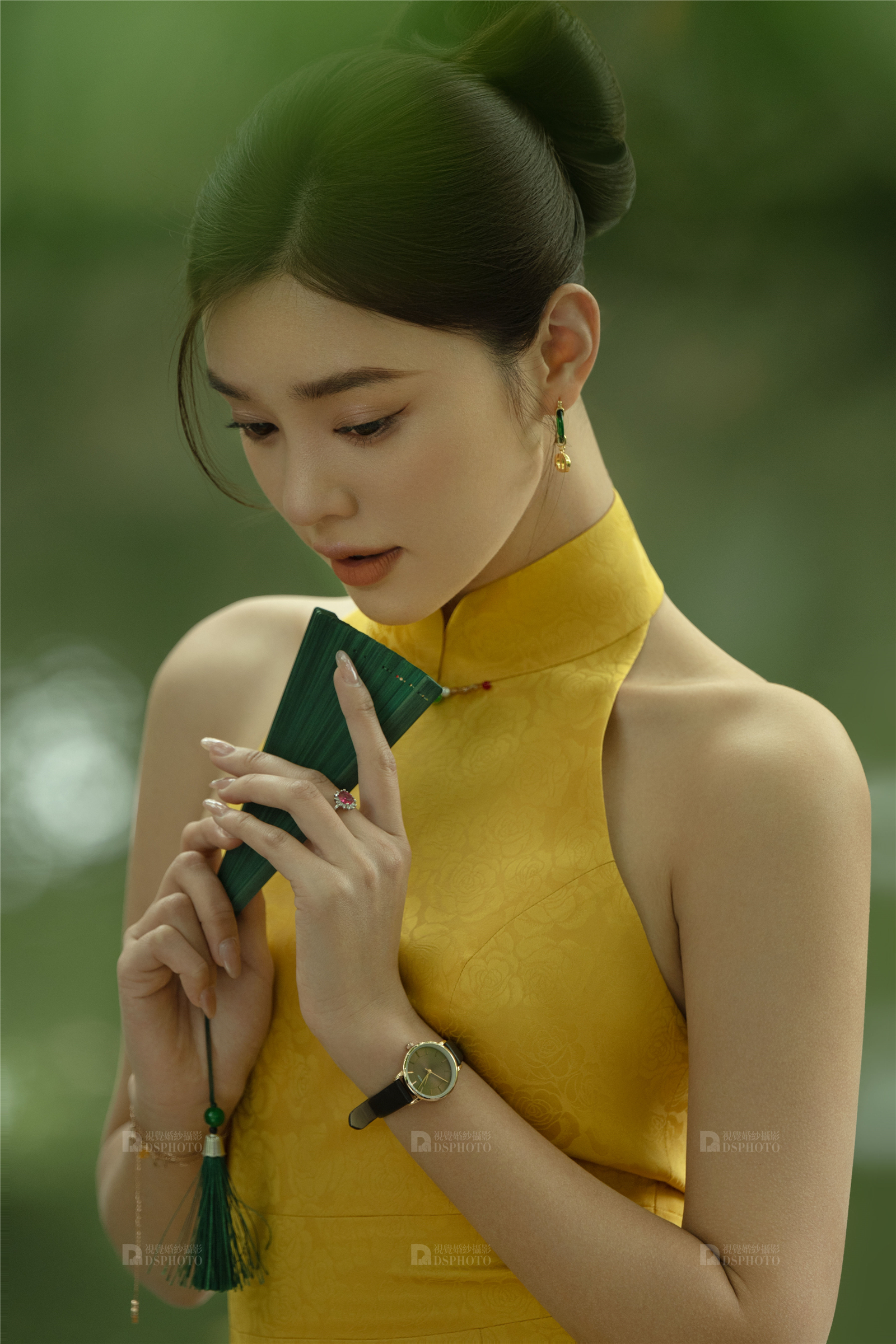 旗袍婚纱照尽显温婉含蓄的美，太好看了！