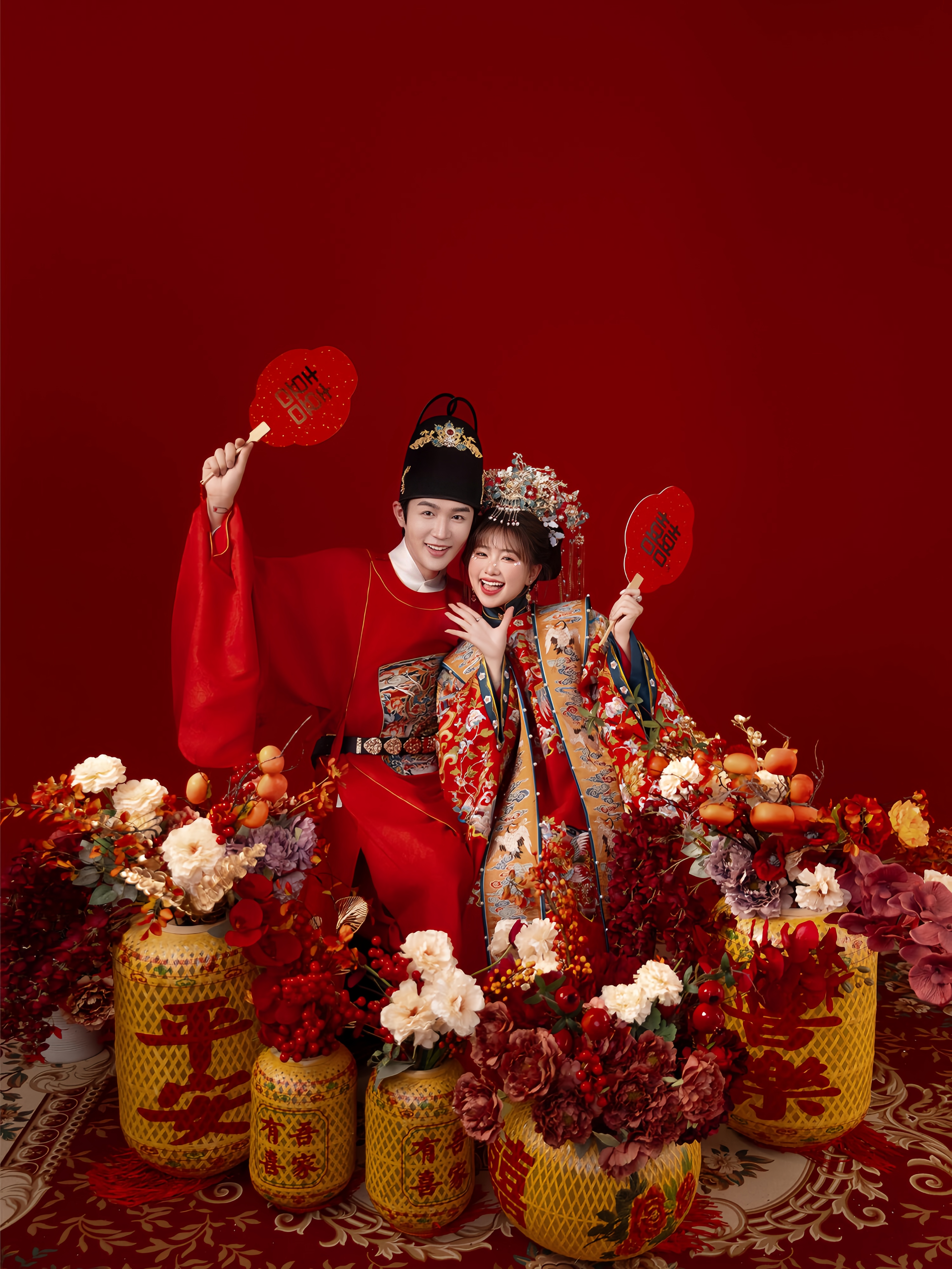 【爆品汉服婚纱照】草坪婚纱照/一价全包/定制夜景