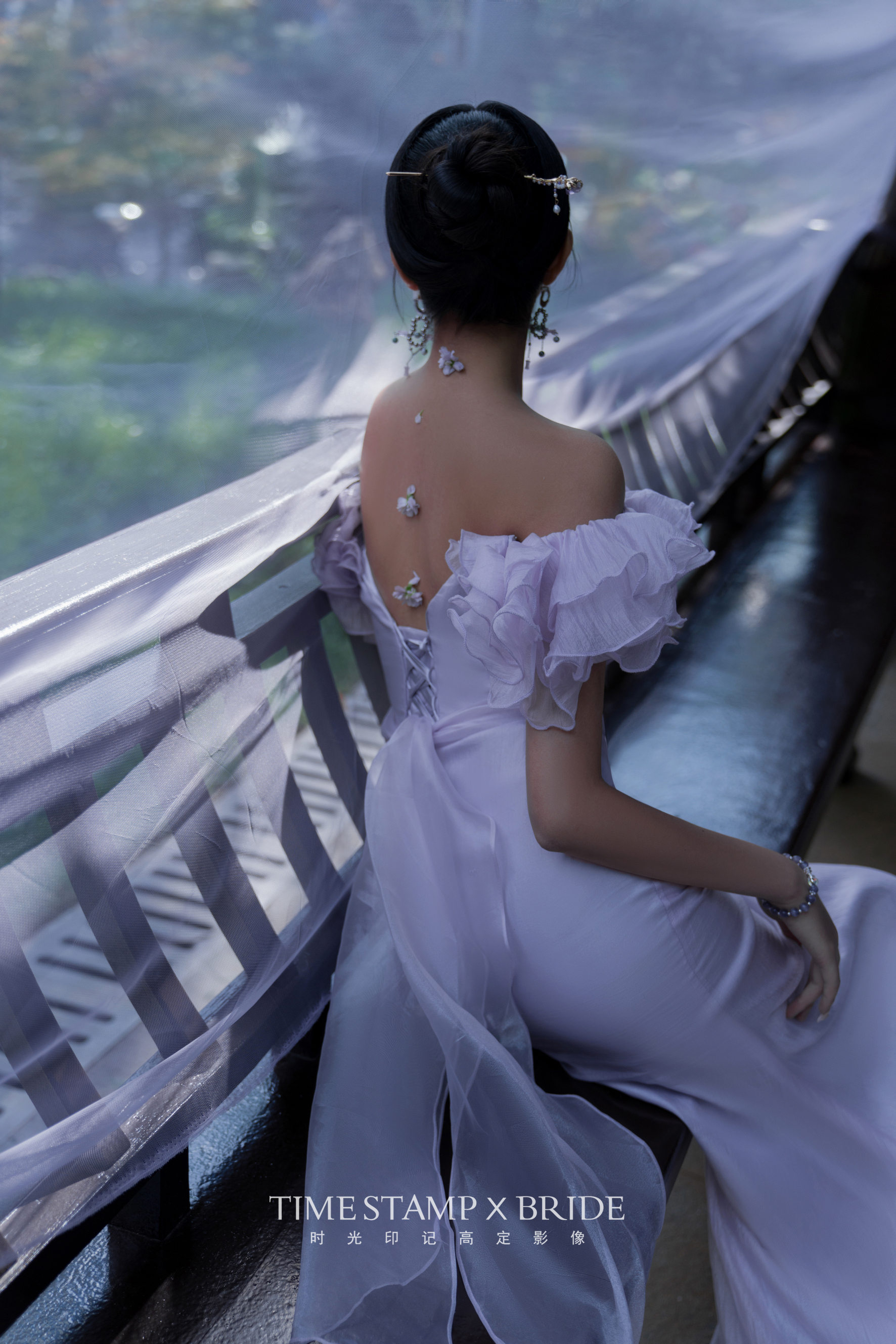 东方高级美学婚纱照，园林风新中式婚纱照！