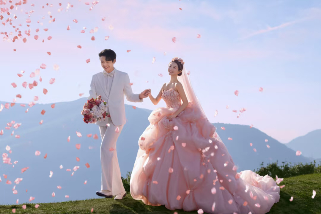 【高奢款】8服9造+100精修婚礼MV