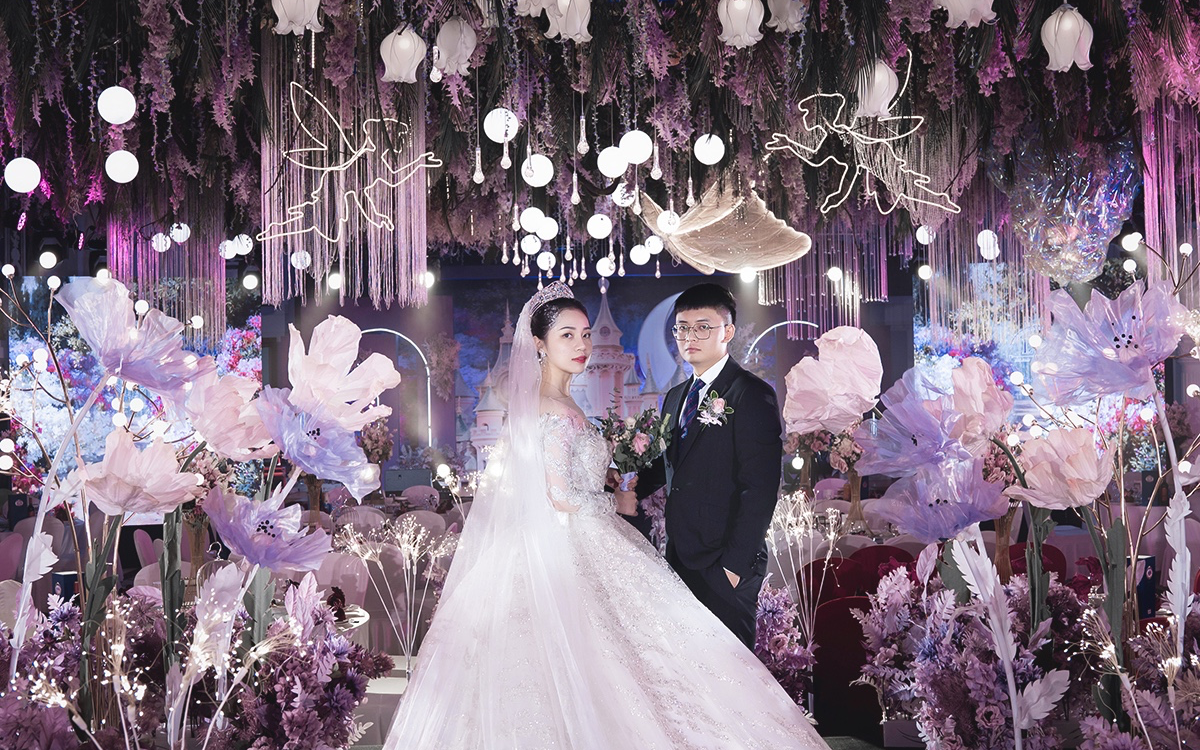 花园风婚礼～迈瑞蜜私人婚礼定制