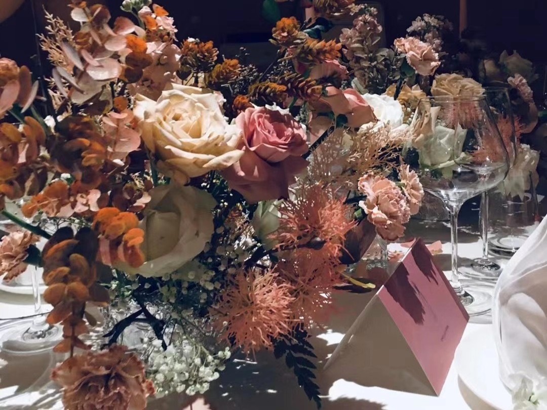 品质西餐厅全鲜花剧情求婚