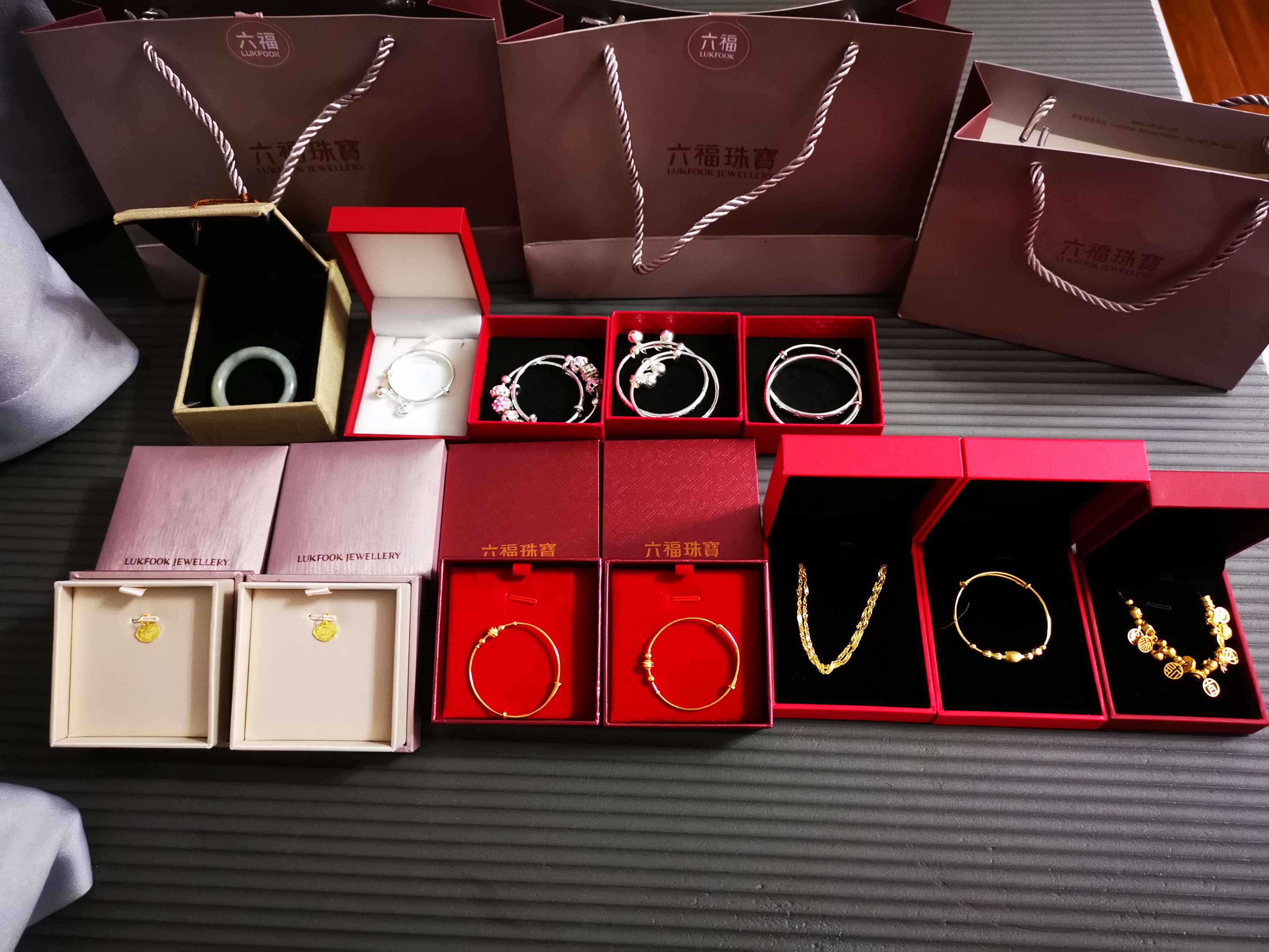 我的结婚“三金”金器&宝宝满月金器&钻戒
