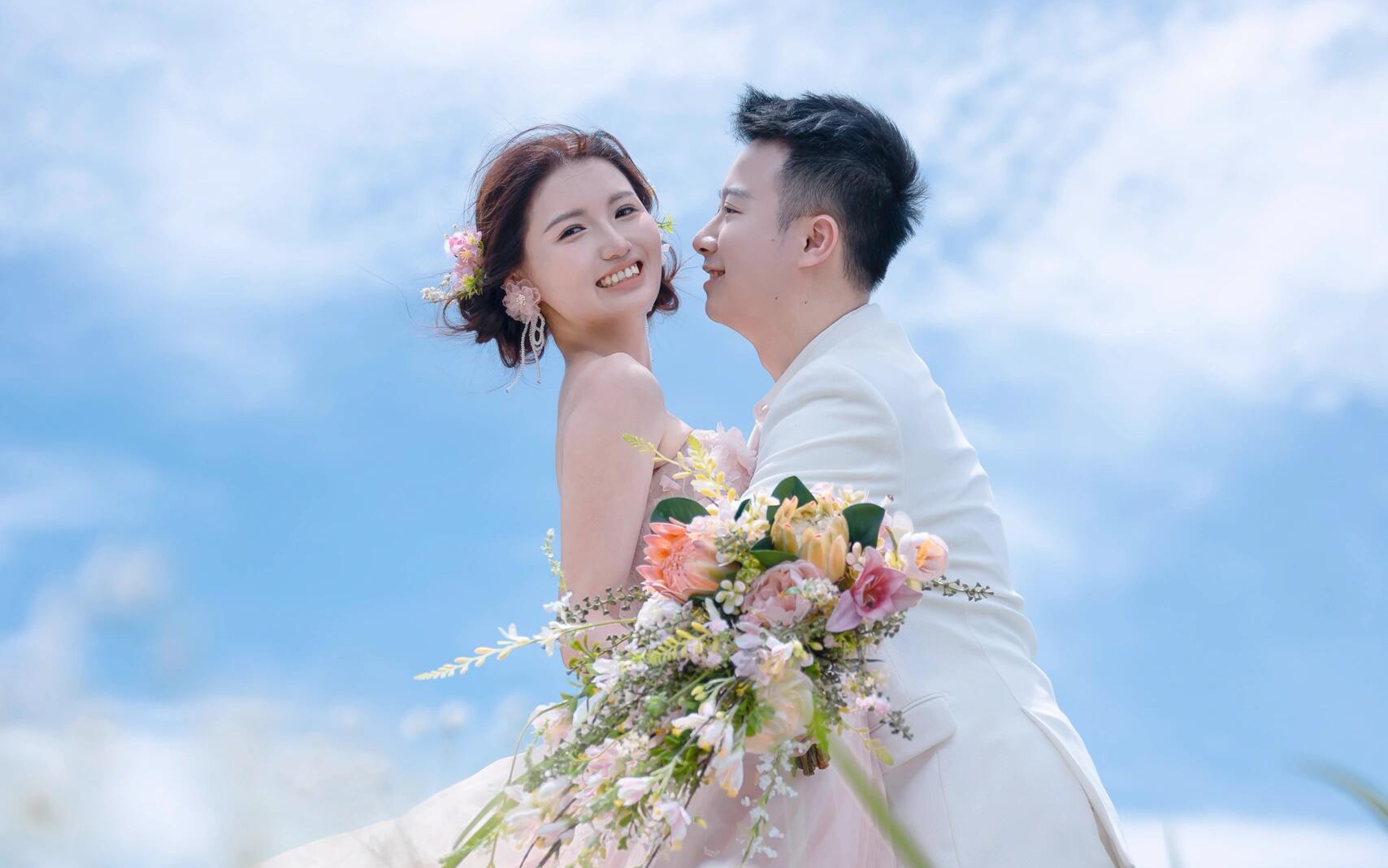 草坪系列婚紗照客片欣賞！石家莊00后必須選商家