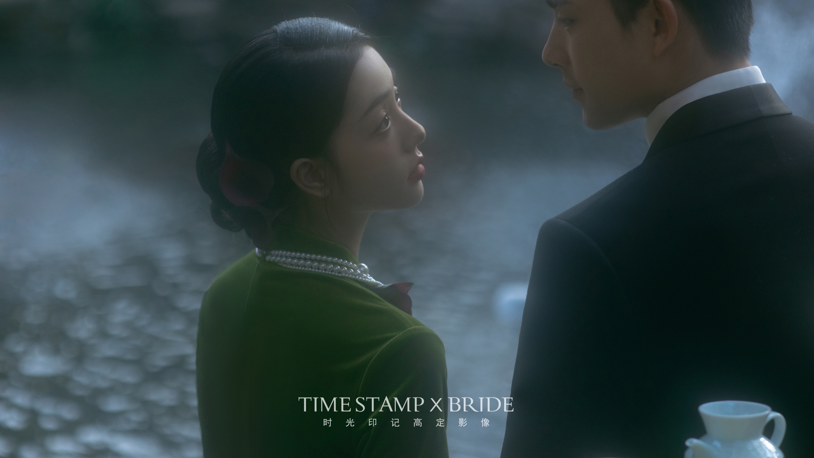 绿旗袍YYDS！苏州高级感复古园林婚纱照！