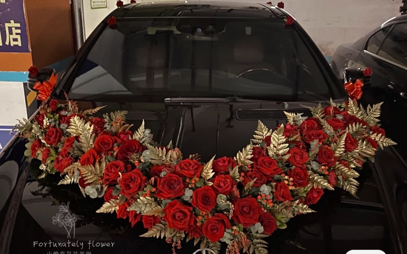 婚車指定紅色色系套餐活動(dòng)