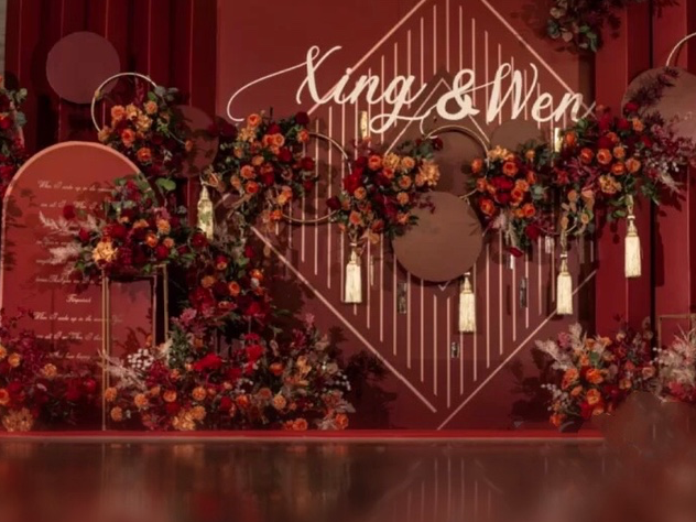 一茉婚禮｜熱戀至結(jié)婚的過程就像燃燒紅的過程