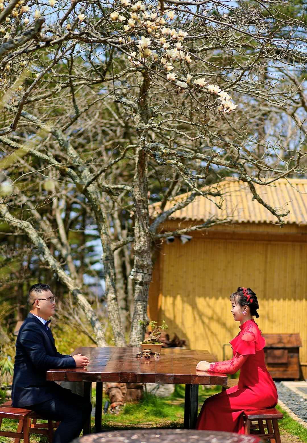 黄山山顶太平湖古村落旅拍
